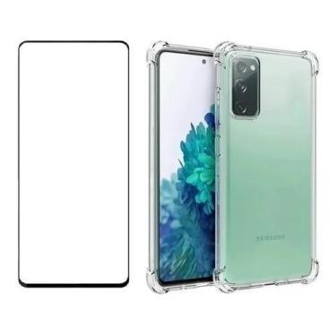 Imagem de Capa Capinha Case + Película Vidro 3d Samsung Galaxy S20 Fe - Shop Cel