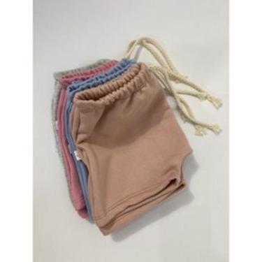 Imagem de Kit short saruel moletinho bebês e crianças verão 2023 - Vendinha do H