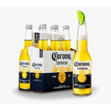 Imagem de Cerveja Corona Extra Pilsen 330ml Long Neck Pack c/6UND - ENVIO IMEDIA