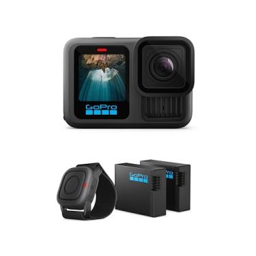 Imagem de GoPro Pacote de ação preto HERO13 – Inclui 2 baterias Enduro e controle remoto à prova d'água