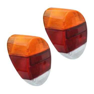 Imagem de Par Lente Lanterna Tras Fusca Fafa 79 A 96 Tricolor Acrílico