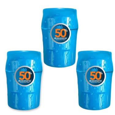 Imagem de Kit 3 Bloqueador De Ar 3/4 Premium Hidro Redutor Conta Água - Deplasti