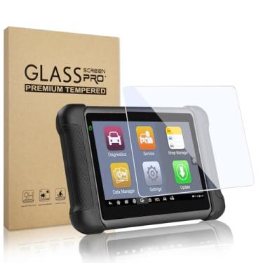 Imagem de JMREOIMS Película de vidro temperado para Autel MaxiSys MS906BT/MS906/MS906TS/MS906s, para Autel MS906CV, película de vidro temperado para MaxiCOM Mk906BT