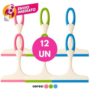 Imagem de Rodinho Pia Cozinha Bancada Plástico Mini Rodo 13cm Seca Vidros E Supe