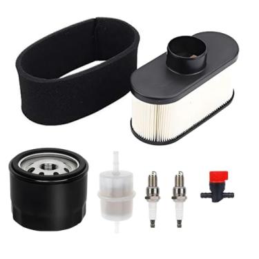 Imagem de FR691V Kit de ajuste com filtro de ar 11013-7047 adequado para Kawasaki FR651V FR730V FS481V FS541V FS600V FS730V motor 4 tempos cortador de grama trator 49065-7007 filtro de óleo