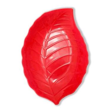 Imagem de Petisqueira Plástica com Formato de Folha Escolha a Cor - Pratika, Vem