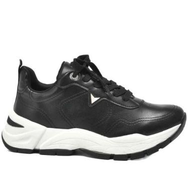 Imagem de Tênis Via Marte Feminino Casual 140-003, Preto, 38