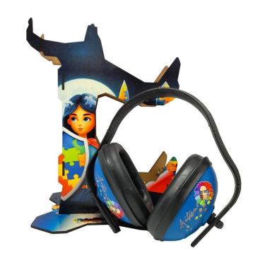 Imagem de Suporte Heróis P/ Abafador Sons Controles + Abafador Persona