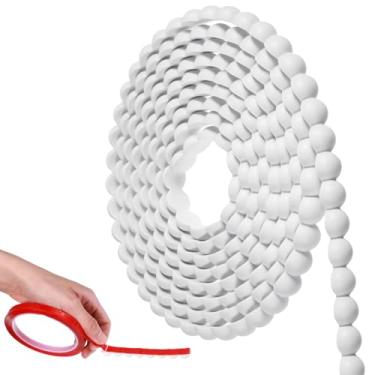 Imagem de Acabamento de moldagem flexível, moldagem de descascar e colar, fita de renda decorativa autoadesiva de 3 m, tira de calafetagem de acabamentos de parede DIY para paredes moldura de janela de espelho