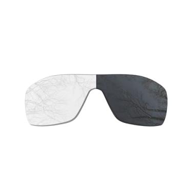 Imagem de ToughAsNails Lentes de reposição polarizadas para óculos de sol Oakley Batwolf OO9101 - Mais opções, Adapt Gray Photochromic, One Size