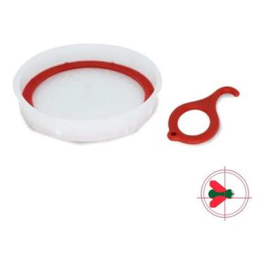 Imagem de Tela Ralo Protetor 2 De 10cm + 2 De 15 Cm Paramax