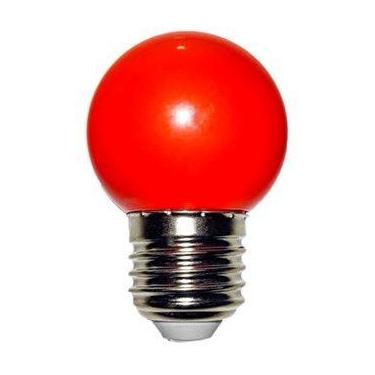 Imagem de Kit 10 Lâmpadas Led Mini Bulbo Bolinhas Decoração De Natal E27 1w 110V