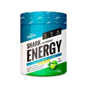 Imagem de Energy Shark Pro Pré-Treino com Cafeína 300g, Limão