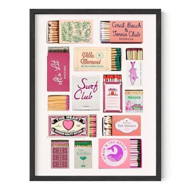 Imagem de HAUS AND HUES Impressão artística Pink Matches sem moldura, 12x16