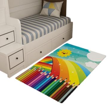 Imagem de Tapete Infantil Estampado 1,00 X65 Decorativo Antiderrapante