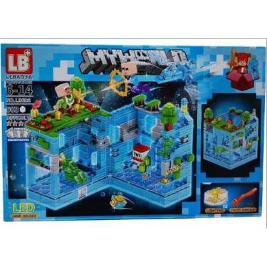 Imagem de Brinquedo Infantil Conjunto de Blocos 503 Peças de Construção Castelo 