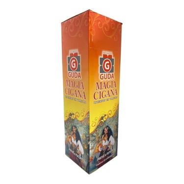 Imagem de Incenso Magia Cigana Guda Indiano 25 Caixas com 7 Varetas