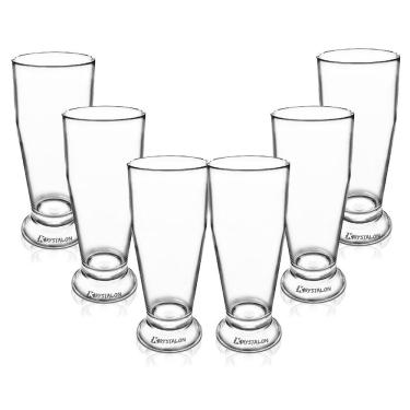 Imagem de Kit 6 Copos Tulipa Acrílico Transparente