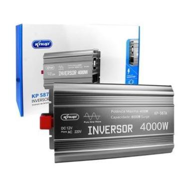 Imagem de Inversor De Tensão 4000w Onda Senoidal 12v 220v Sine Wave