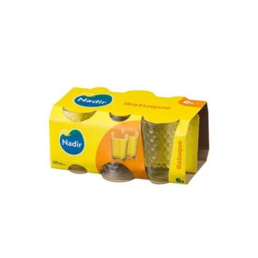 Imagem de Conj. 12 Copos de Vidro Batuque 265ml (N2019-6) - Nadir