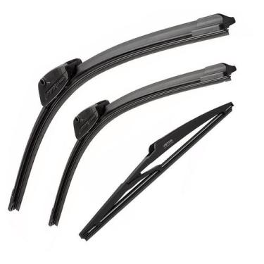 Imagem de Kit Palheta Dianteira E Traseira Hilux Sw4 2007 2008 2009 10 - Bosch