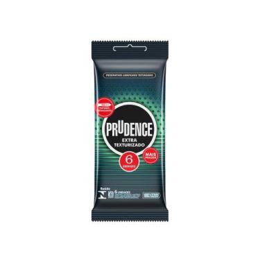 Imagem de Camisinha Preservativo Prudence Extra Texturizado Com 6 unidades