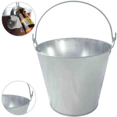 Imagem de Balde de gelo c/ alça aço inox 7,6l - casita