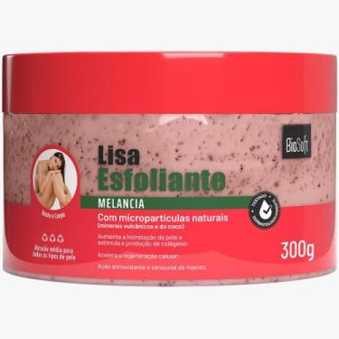 Imagem de Creme Esfoliante Bio Soft Lisa Melancia 300g - BioSoft