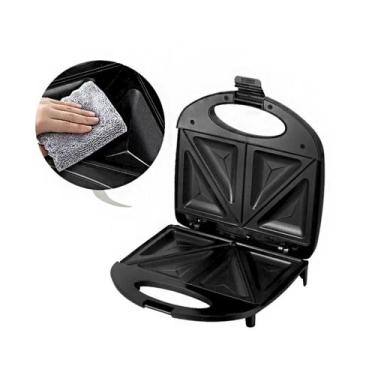 Imagem de Maquina 110V Elétrica Para Sanduiches Antiaderente Compacta Misteira S