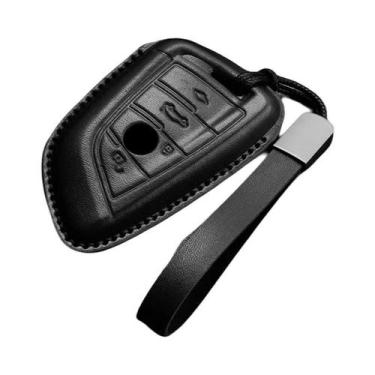 Imagem de Capa De Chave De Couro Para BMW Série 1 3 5 7 X1 X3 X4 X5 X6 F15 F16 G
