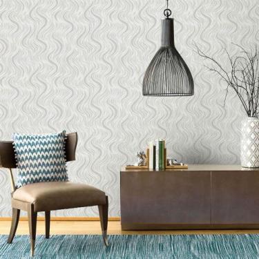 Imagem de Papel De Parede Vinílico Castellani Desenho Abstrato. - EDANTEX