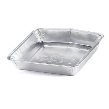 Imagem de Napoleon Bandeja de graxa de alumínio descartáveis para churrasco a gás série 62006 TravelQ PRO, aço inoxidável