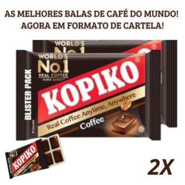 Imagem de Bala de cartela kopiko - café 32g 2un