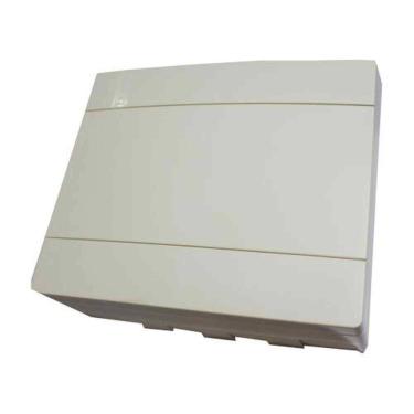 Imagem de Caixa De Distribuição 9 Din - 6 Ul Para Disjuntores Com Tampa - Eletromar