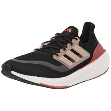 Imagem de adidas Tênis de corrida unissex Ultraboost 23 para adultos, Preto/marrom-acinzentado/cinza, 15
