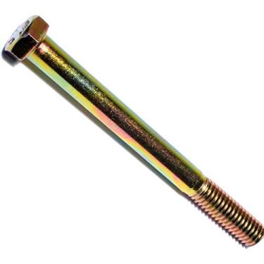 Imagem de Parafusos de fixação difíceis de encontrar 014973483388 Grau 8 grossos sextavados, 3/8-16 x 4, Peça 25