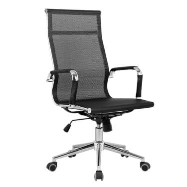 Imagem de Cadeira de escritório de malha respirável cadeira de escritório com altura ajustável cadeira de escritório com braços e rodas cadeira de escritório ergonômica