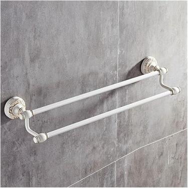 Imagem de Prateleiras De Banheiro Toalheiro Antigo Preto Branco Barras De Toalha, Suporte De Toalha De Parede Para Banheiro, Suporte De Toalheiro Organizador De Toalheiro Para Banheiro Cozinha, B