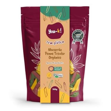 Imagem de Macarrão Penne Tricolor Sem Glúten Orgânico You-ka! 300g