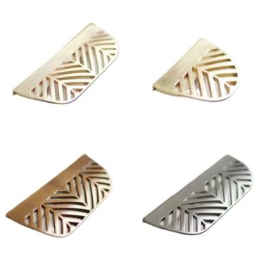 Imagem de CXYFQUUK Puxadores de armazenamento de armário de cozinha, maçanetas de porta, armário, gaveta, guarda-roupa, puxadores de móveis, maçanetas de gaveta 2 peças (bronze amarelo 64 mm)