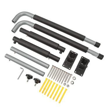 Imagem de Eacam Caiaque Wall Mount Hangers, Dobrável Telescópico 50KG Load Bearing Car Roof Box Rack Ganchos para Canoas Surfboard, Todas As Transportadoras