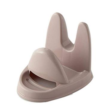 Imagem de Organizador de cozinha rack de tampa de panela suporte de colher de plástico prateleira multifuncional prateleira de prato de cozinha prateleira de armazenamento de ralo (cor: E) (C) (E)