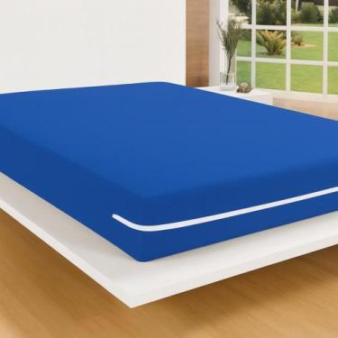 Imagem de Capa Para Colchão Casal Queen Malha Gel Com Zíper - Nalu Casa e Decora