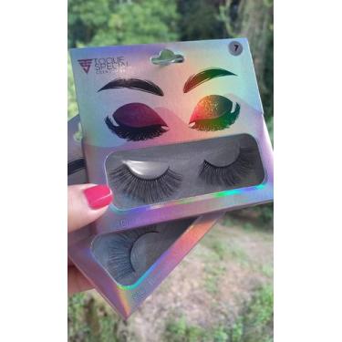Imagem de Cílios postiços 8D efeito natural - Toque especial Cosméticos 