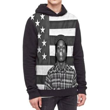 Imagem de Moletom Com Capuz Asap Ref:491 - smoke, Preto, GG