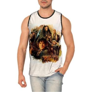 Imagem de Camiseta Regata O Senhor Dos Anéis  Ref:726 - smoke, Preto, M