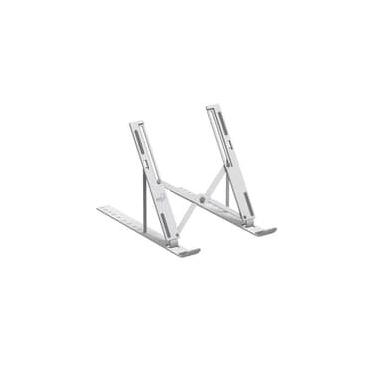 Imagem de Suporte de Mesa Portátil para Notebook e Laptop ELG, 10" a 17.3", 10 Níveis de Altura, Branco - NTB8520W