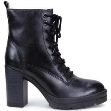 Imagem de Bota Cano Curto Bottero Couro Salto Alto 371001 Feminino-Feminino