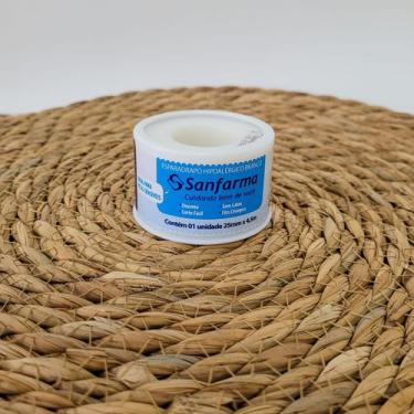 Imagem de Esparadrapo Hipoalergênico Branco Sem Látex 25mm x 4,5m Impermeável - 
