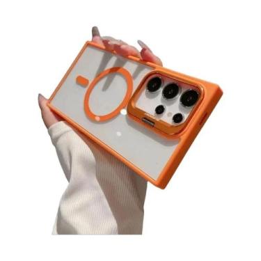 Imagem de Capa De Telefone Metálica Transparente Para Samsung S25 Ultra S24 plus